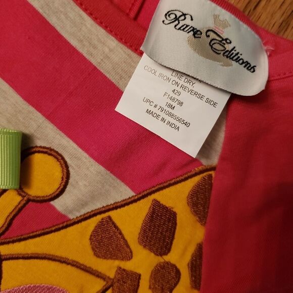 NWT Rare Editions Giraffe Tunic & Leggings Set - Picture 5 of 6